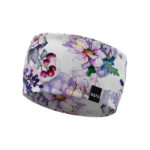 BAVLNĚNÁ ČELENKA STRAIGHT FIALOVÉ RŮŽE