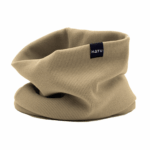 BAVLNĚNÝ RIB NÁKRČNÍK MOCCA