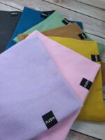 DĚTSKÝ BAVLNĚNÝ RIB NÁKRČNÍK LILA - Obrázek 2