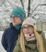 ZIMNÍ RIB BEANIE ČEPICE SMARAGD - Obrázek 3