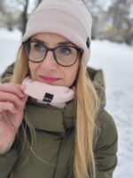 ZIMNÍ RIB NÁKRČNÍK PINK POWDER - Obrázek 2