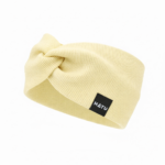 DĚTSKÁ BAVLNĚNÁ ČELENKA RIB TWIST VANILLA