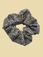 SILKY SCRUNCHIE GUMIČKA BÉŽOVÁ <br> - LEOPARD - Obrázek 4