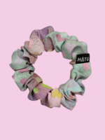 SILKY SCRUNCHIE GUMIČKA - DUHOVÁ SRDÍČKA - Obrázek 2